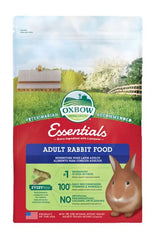 Oxbow adult rabbit food 2,27 kg pellet a base di fieno di fleolo essentials