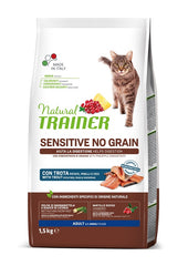 Natural trainer cat sensitive trota 1,5 kg no grain