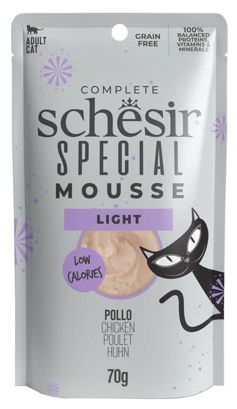 Schesir cat special light pollo 70 g