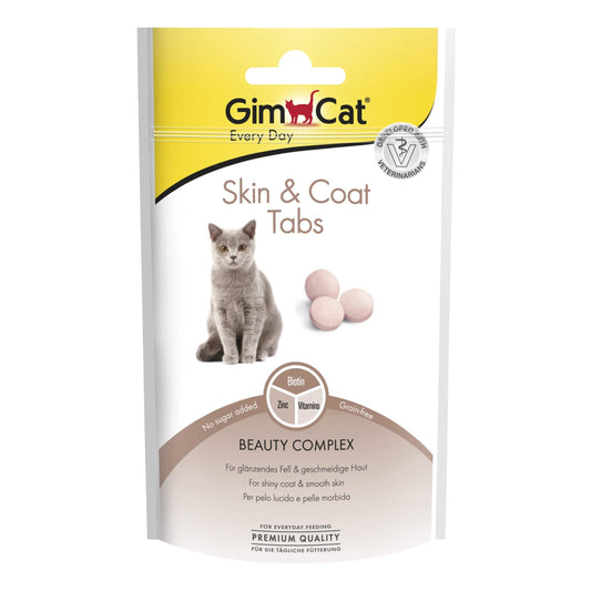 Gimcat skin&coat tabs 40g
