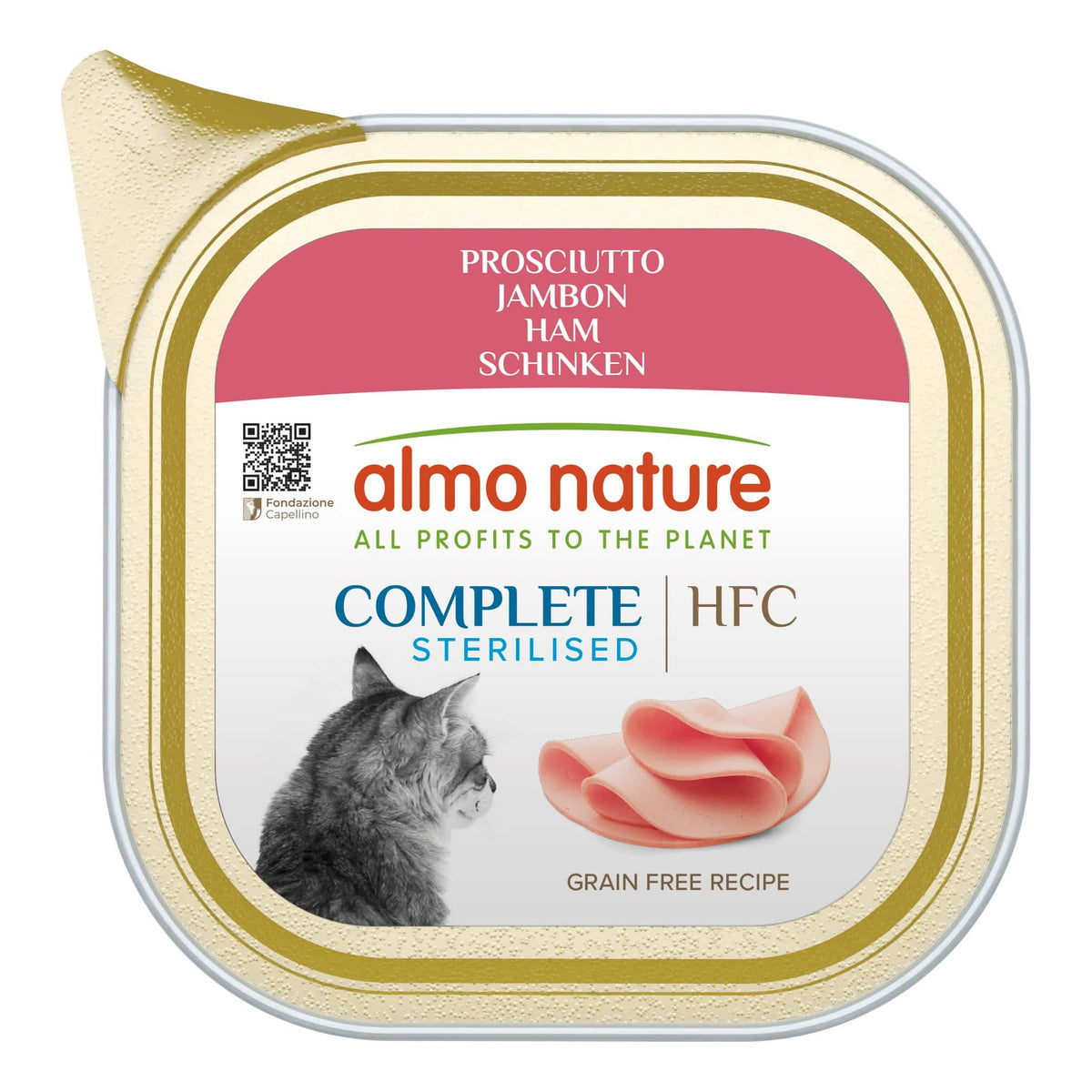 Hfc cat complete sterilizzato prosciutto 85 g