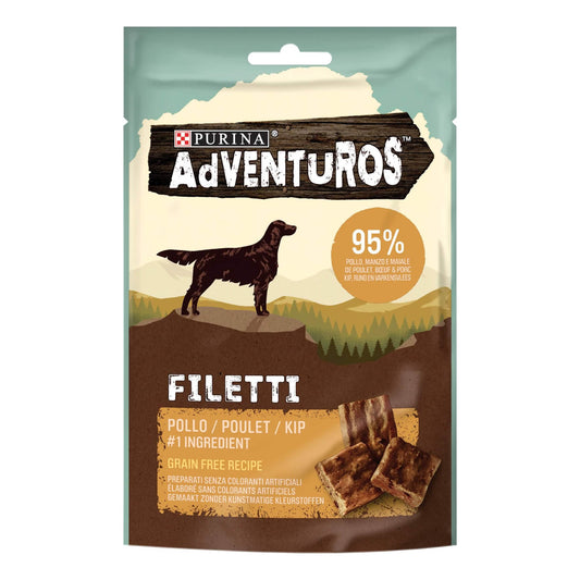 Adventuros filetti chicken 70 g 7 pezzi g it