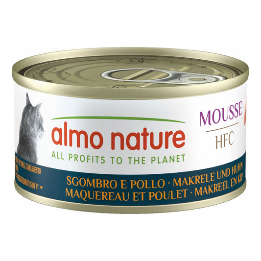Almo Hfc Gatto Mousse Sgombro Pollo 70g