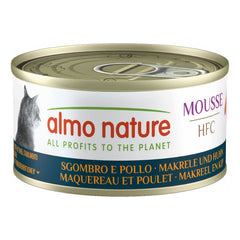 Almo Hfc Gatto Mousse Sgombro Pollo 70g