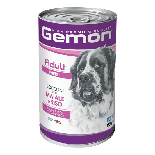 Gemon adult maxi bocconi con maiale e riso 150 g