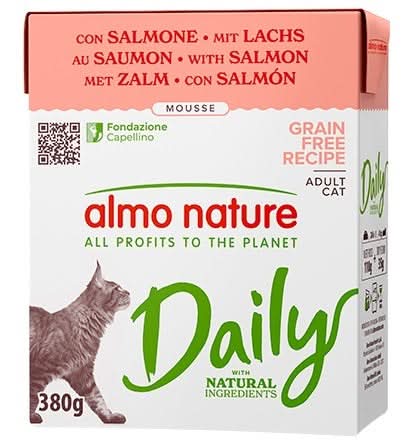 Almo Daily Cat Salmone 380g