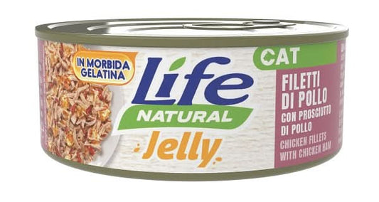 Life natural jelly pollo prosciutto 70 g