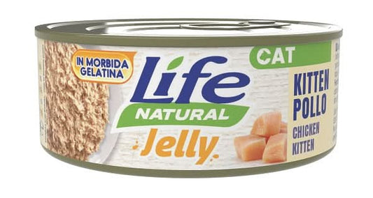 Life natural jelly kitten pollo 70 g