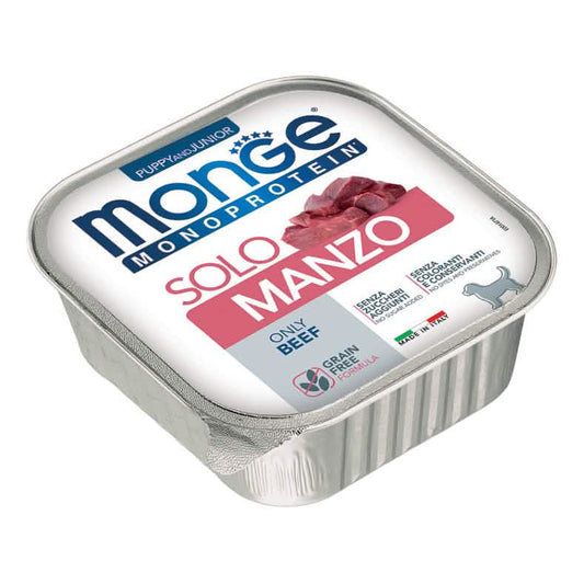 Monge monoprotein puppy solo manzo 150 g