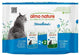 Almo nature functional cat multi pouch sterilised con merluzzo & sterilised con tonno 4 x 70 g