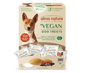 Hfc vegan dog treats 2 pezzi da 10 g frutti di bosco