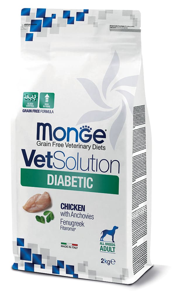 Monge vet solution canine diabetic 2 kg