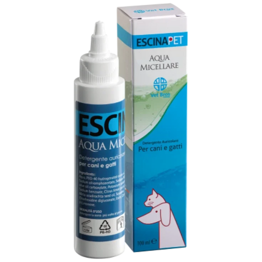 Escinapet Aqua Micellare 100 ml - Detersione Delicata per la Pelle