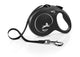 Flexi new classic in fettuccia l 5m nero