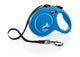 Flexi new classic in fettuccia l 5m blu