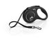 Flexi new classic in fettuccia s 5m nero