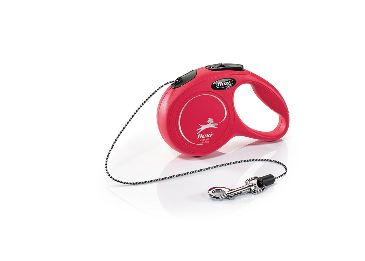 Flexi new classic in corda xs 3m rosso