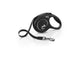 Flexi new classic in fettuccia xs 3m nero