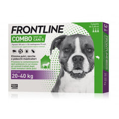 Frontline Combo 3 Pipette per Cani da 20-40kg