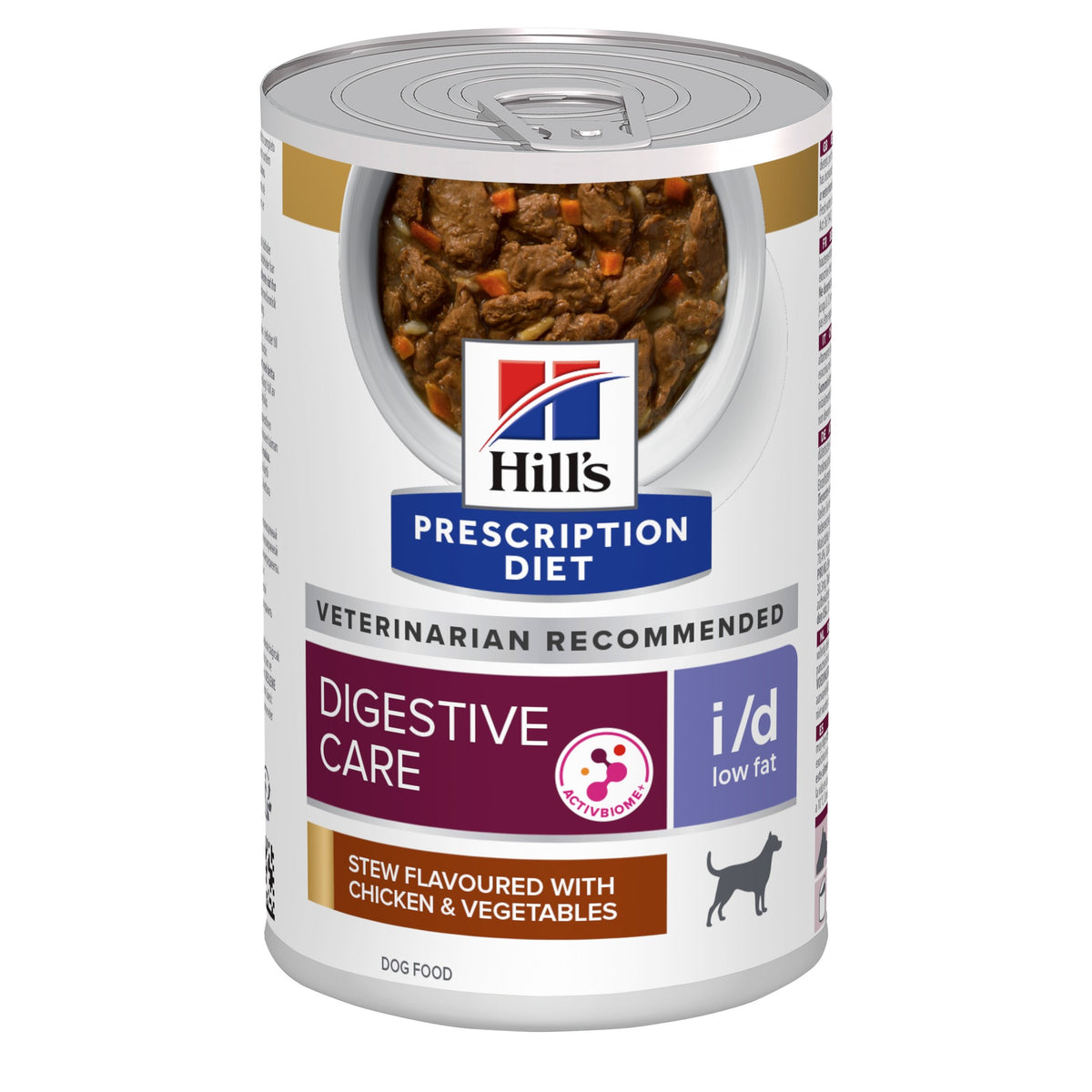 HILLS PD CANINE I/D LOW FAT SPEZZATINO 156 GR