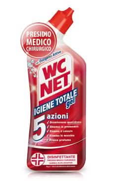 WC NET Igiene Totale 700ml - Detergente per Toilette Efficace e Fresco