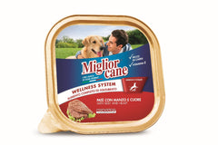 MIGLIORCANE VASCHETTE 150GR MANZO