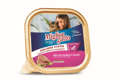 MIGLIORGATTO VASCHETTE 100GR AGNELLO/FEGATO