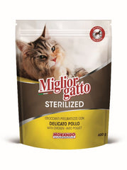 MIGLIORGATTO CROCC GR 400 POLLO STERIL