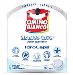 Omino Bianco Additivo IdroCaps per un Bianco Vivido - Confezione da 10 Capsule