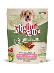 MIGLIORCANE MINI CROC 800GR SUI/ORZ/VERD