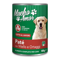 Paté di Cane MuchoAmor 400g con Vitello e Ortaggi