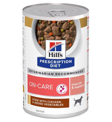 HILLS PD CANINE ON-CARE SPEZZATINO 354 GR