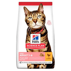 HILLS FELINE ADULT LIGHT CHICKEN 7 KG NEW