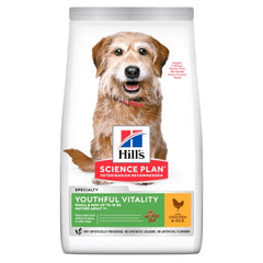 HILLS CANINE ADULT 7+ YOUTHFUL VITALITY SMALL&MINI CHICKEN 1,5 KG NEW