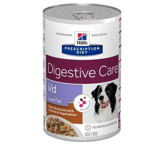 HILLS PD CANINE I/D LOW FAT SPEZZATINO 354 GR **NUOVA FORMULA**