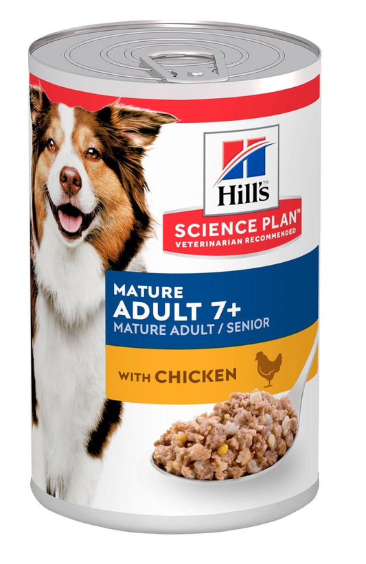 HILLS CANINE MATURE 7+ POLLO 370 GR - NUOVA FORMULA