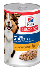 HILLS CANINE MATURE 7+ CHICKEN 370 GR **NUOVA FORMULA**