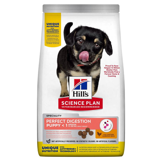 Hills Canine Perfect Digestion Puppy Medium 12 kg