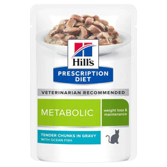 HILLS PD FELINE METABOLIC PESCE OCEANICO BUSTA 85 GR