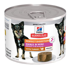 HILLS CANINE PERFECT DIGESTION ADULT SMALL&MINI MOUSSE TACCHINO LATTINA 200 GR