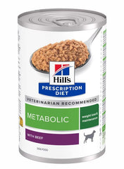 HILLS PD CANINE METABOLIC MANZO 370 GR