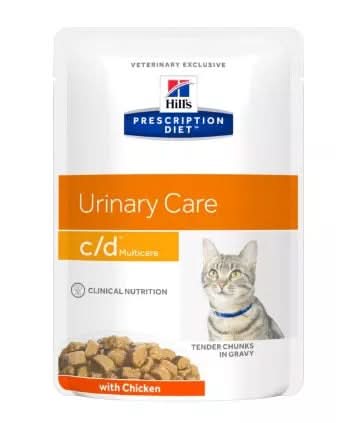 HILLS PD FELINE C/D POLLO BUSTA 85 GR