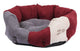 Cane Cuccia Letto Morbido Amelie 45x41 cm Bordeaux/Antracite