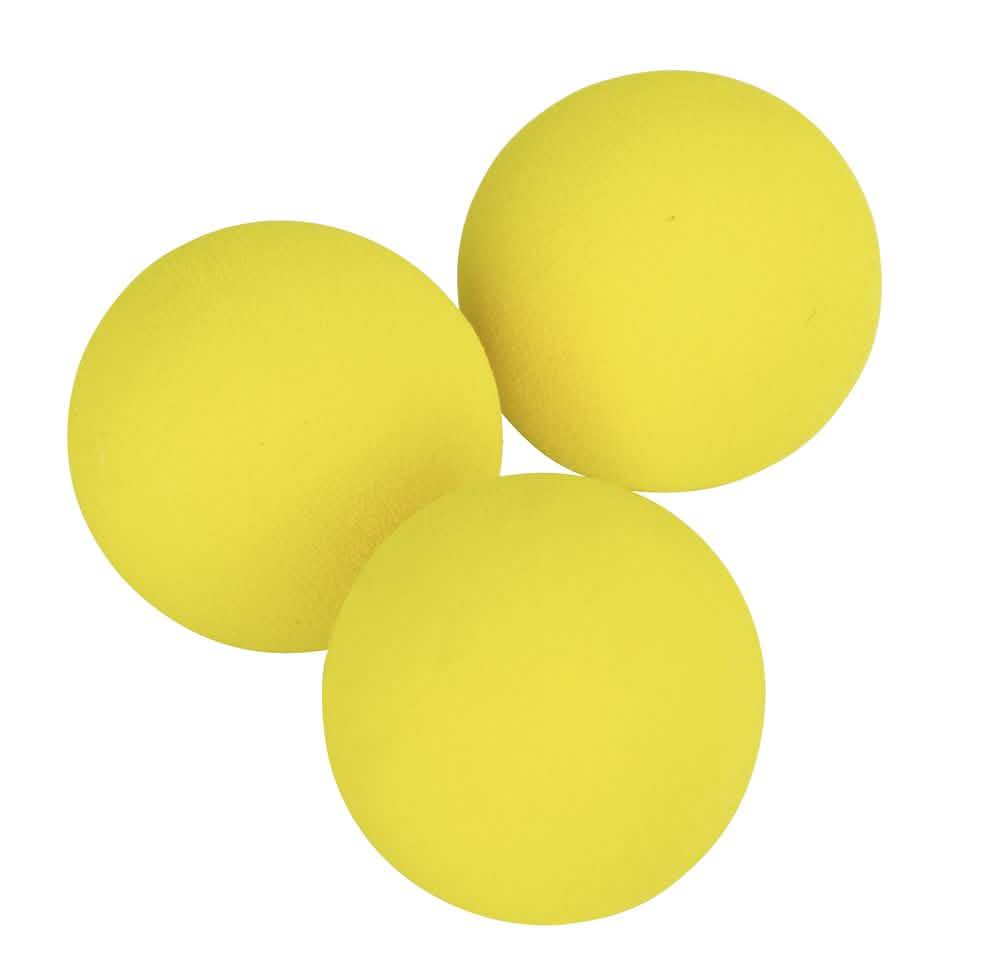 Palla da Gioco in Materiale Espanso KERBL GATTO - Set di 3 Pezzi da 4,5 cm