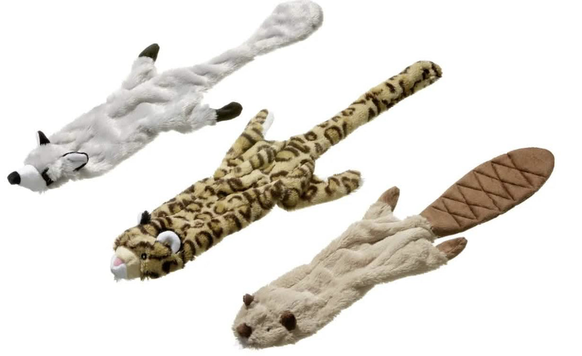 FLAMINGO CANE GIOCO PELUCHE WILD ZOO CASTORO/PROCIONE/LEOPARDO 40 CM (SOGGETTI ASSORTITI)