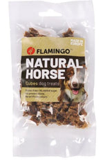 FLAMINGO CANE SNACK NATURE CUBETTI DI CAVALLO 80 GR