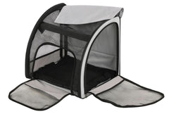 Trasportino per auto Flamingo Rey 45x38,5x41 cm - Grigio Chiaro