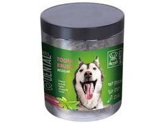 M-PETS CANE SNACK BARATTOLO DENTAL SNACK SPAZZOLINO AL TE VERDE (REGULAR) 330 GR