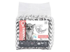 M-PETS CANE PANNOLINO FEMMINA CF. (10 PZ) TG. XS