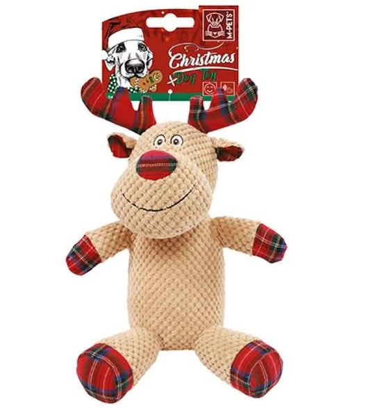 M-PETS XMAS CANE GIOCO IN PELUCHE DASHER 30X20X13 CM